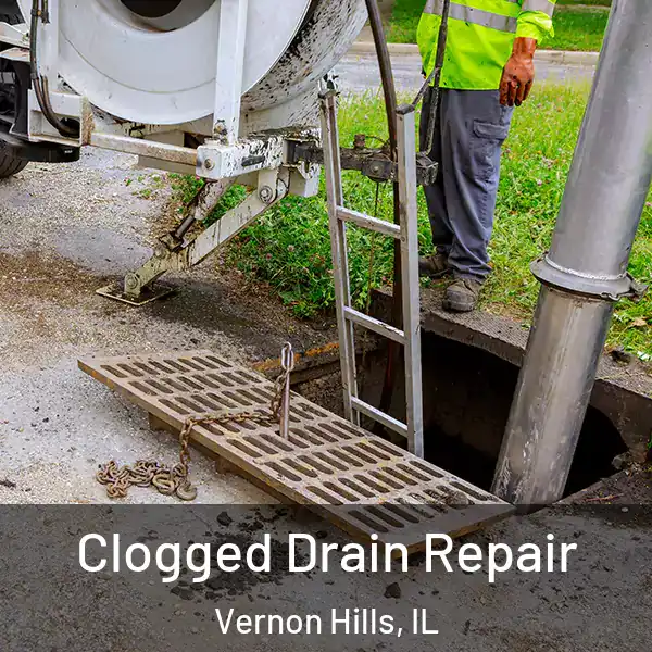  Clogged Drain Repair Vernon Hills, IL